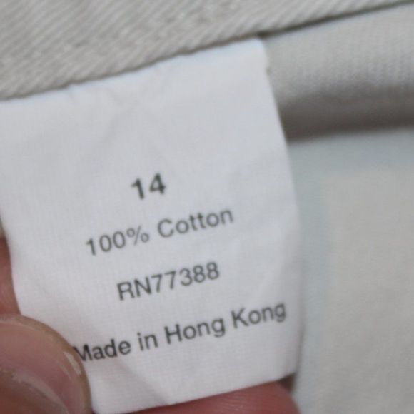 J. Crew  Khaki City Fit Wide Leg Pants Women Size 14 - Picture 13 of 13